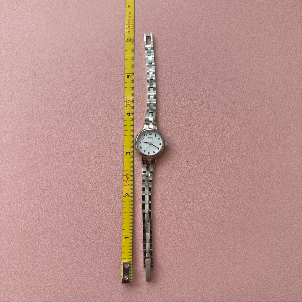 Caravelle by Bulova Silver Metal Watch with White Dial